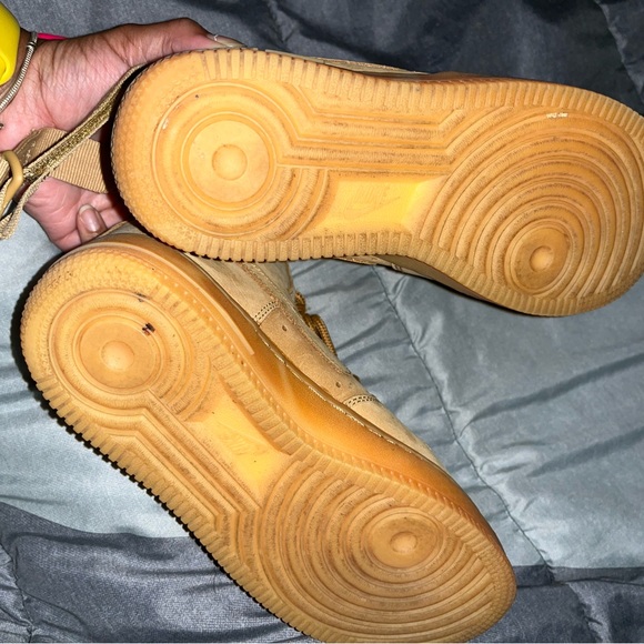 Used Hightop Khaki G-Nikes W/Straps. - Picture 2 of 6